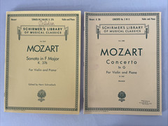 Schirmer&rsquo;s Library of Musical Classics Violin and Piano Lot of 10 Free Shipping