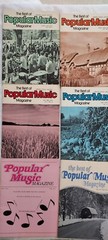 Vintage Sheet Music 1973-1979 LOT The Best of Popular Music Organ Vocal Guitar 9
