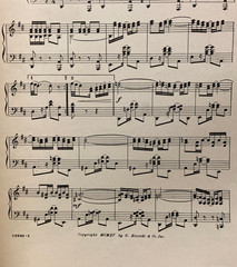 Antique 1915 Sheet Music~African American Composer Wm. Tyers~Hawaiian~Admiration