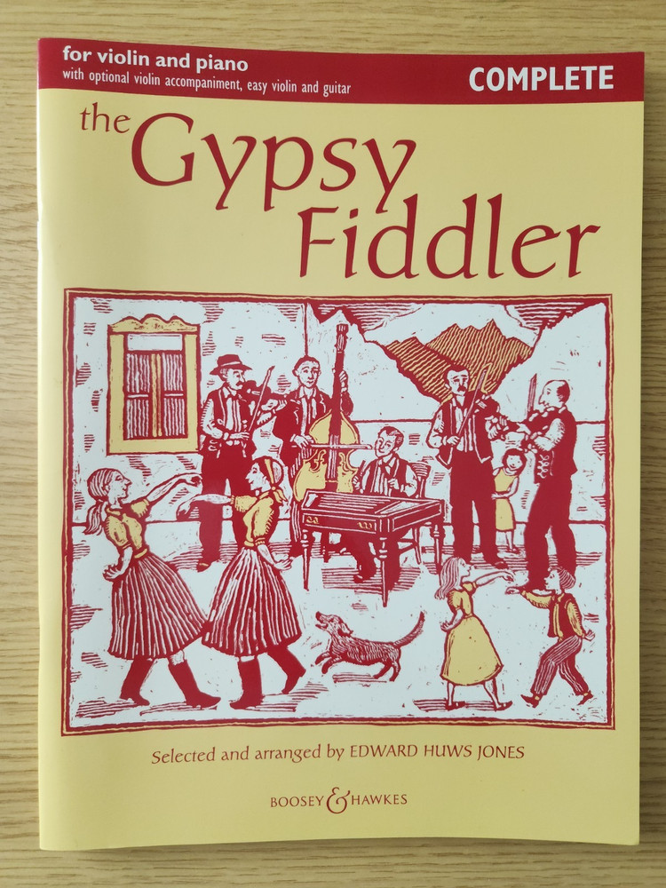 GYPSY FIDDLER COMPLETE FOR VIOLIN – with PIANO ACCOMPANIMENT – FREEPOST – GC