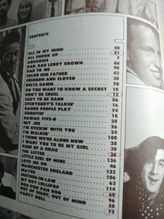 YESTERDAY AND TODAY 1969 EASY PLAY Guitar Rock Music Book chords Silverman 120