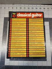 Hansen&rsquo;s Top 40 Classical Guitar Solos Book K452b Charles Hanson Music