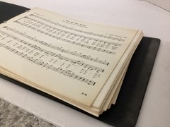 VERY RARE PALUCH MONTHLY MISSALETTE ORGAN ACCOMPANIMENT COLLECTION 1968-1969