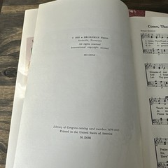 Lot of 3 – Hymns Southern Baptist Convention Louisville Kentucky 1959 Songbooks