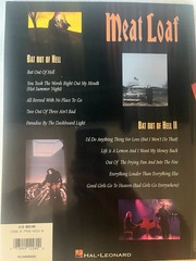 Meat Loaf – Bat Out of Hell & Bat Out of Hell II – Guitar Tab / Tablature Book