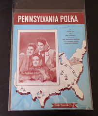 (GRB-22) Pennsylvania Polka – Lester Lee & Zeke Manners – Sheet Music 1942