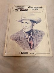 Vintage E-Z PLAY TODAY 146 Hank Williams His Best Songbook Organ Piano Keyboard