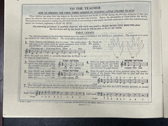 Vtg PIANO INSTRUCTION BOOK LOT Teaching Little Fingers To Play PIXIE Kids Learn