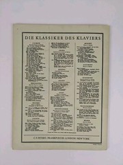 Edition Peters Nr. 298b Beethoven Variationen (Variations) II for Piano