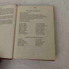 The Book of Hymns Hardback Sheet Music Book SATB Hymnal Sacred Religious 1964