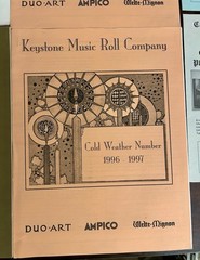 Lot Of 8 Piano Music Roll Catalogs, Pamphlets & Collecting Guide. Q.R.S. Player