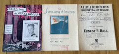 Mixed Lot of 80+ Vintage 1920&rsquo;s-1930&rsquo;s Piano Vocal Sheet Music. Folk, Pop, Etc.