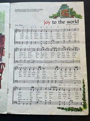 Vintage Christmas Classic Carols Songbook by Whitman ~ Piano/Organ Arrangements