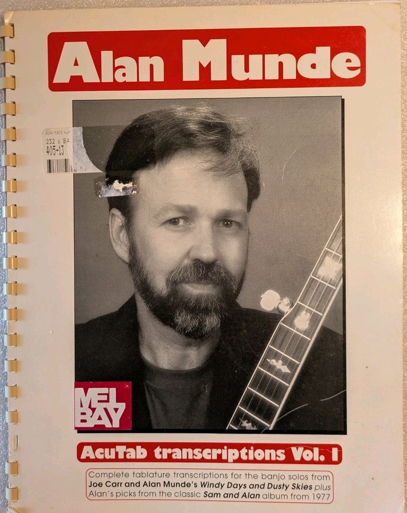 Alan Munde Acutab Transcriptions Volume 1 (Out of print)
