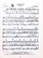 Johnny-O Sheet Music Sandhog Earl Robinson Waldo Salt 1954 Folk Musical Flop