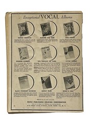 1951 Sheet Music Book HITS THROUGH THE YEARS Words & Music Complete Witmark