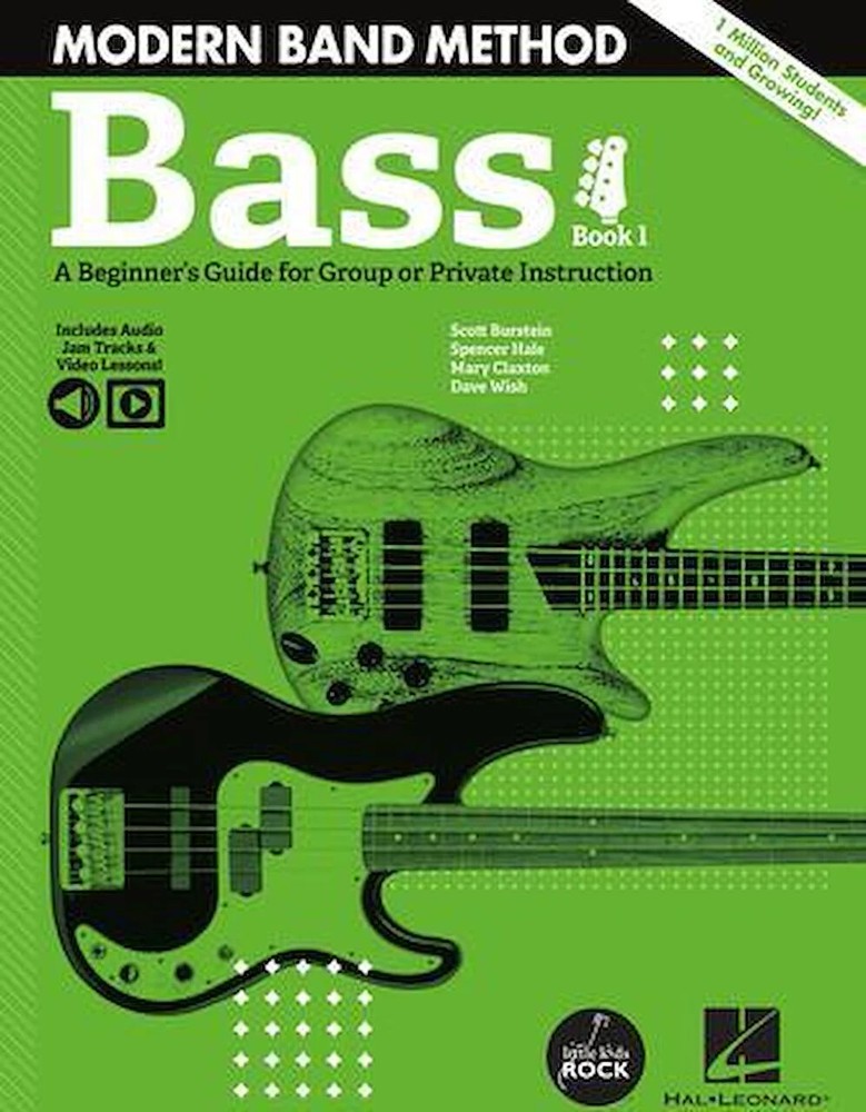 Modern Band Method – Bass, Book 1 – A Beginner&rsquo;s Guide for Group or Private I…