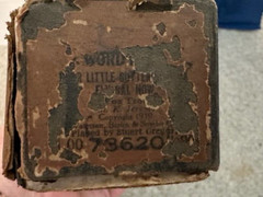 Word Player Piano Roll Poor Little Butterfly by Stuart Gregory 1919 TX