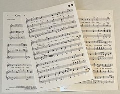 Come Great Deliverer Come Joe Glass SATB Chorus Piano Sheet Music Triune Choral