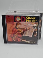CD SHEET MUSIC Lot of 6 Piano Duets JS Bach Ragtime Music Theodore Presser 2002