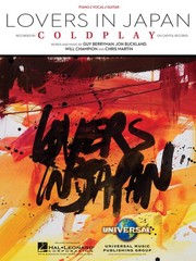 Lovers in Japan Song by Coldplay Pop Piano Sheet Music Guitar Chords Lyrics