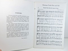 Vintage Songbook Christmas Carols New And Old Group Singing Lillenas Publishing