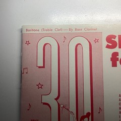 Robbins Music Corp 30 Spot Hits Collection Song Book Concert Band Marching Int