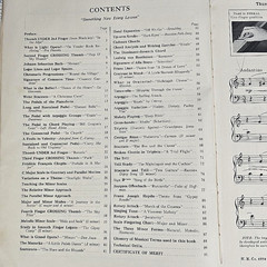John Thompson Modern Course Second Grade Piano Book 1937 Sheet Music Tutor Vtg