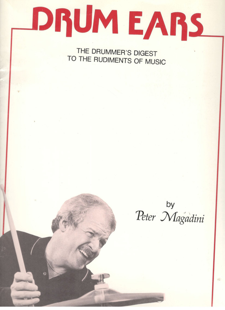 DRUM EARS MUSIC BOOK THE DRUMMER&rsquo;S DIGEST TO THE RUDIMENTS OF MUSIC MAGADINI NEW