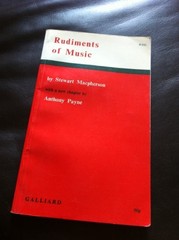 The Rudiments of Music by Macpherson, Stewart Paperback Book The Fast Free