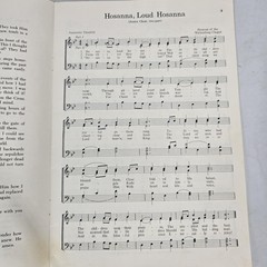 Jesus Of Nazareth Easter Service Choir Book Lillenas Sheet Music Cantata 1971