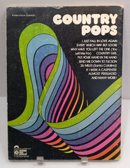 Country Pops Sheet Music Song Book Piano Vocals Guitar 70s M2