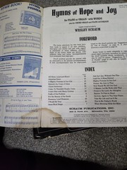 Set Of 2 Vintage Hymn Books For Multiple Instruments-Familiar Hymns/Hymns- Hope-
