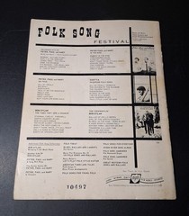 1963 Bob Dylan Songbook « The Times They Are A Changin » Song Book Chords