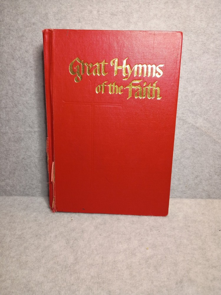 Great Hymns of the Faith 1968 Hymnbook, Red