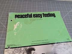 The Eagles Sheet Music Peaceful Easy Feeling