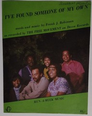Free Movement – I&rsquo;ve Found Someone of My Own Sheet Music 1971