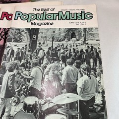 9 Issues The Best of Popular Music Magazine 1971-1978 Sheet Music Songbooks Lot
