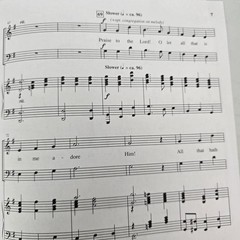 Praise To The Lord Almighty SATB Choir Lyrics Piano Church Sheet Music Christian