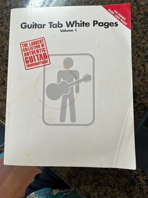 Guitar Tab White Pages Volume 1