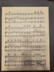 Lazy River Sheet Music Words Music by Hoagy Carmichael & Sidney Arodin, 1958