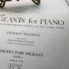 Vintage Galaxy Pageants For Piano Introductory Pageant Book 1 1987 Sheet Music