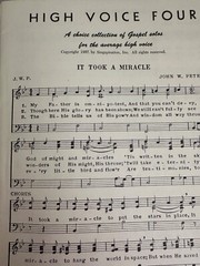 MUSIC BOOK: Singspiration Series Vol.4 HIGH VOICE, 1958, contemporary Christian