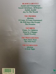 Joyful and Triumphant a Musical for Christmas Easy Voicing 1989 Wolaver Sparrow