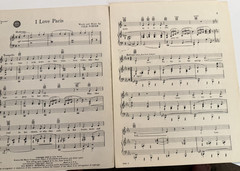Cole Porter CAN-CAN Sheet Music Lot 6 Pieces 1953 Broadway + 1960 Film Sinatra