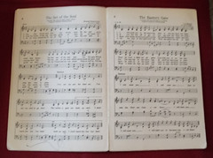 1954 Lillenas LOW VOICE Gospel Music Songbook Alto Contralto Baritone Bass pb