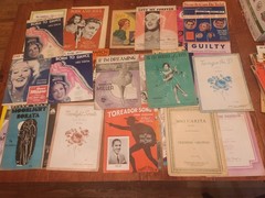 Lot of 220+ Antique Sheet Music Ranging 1920s 1930s 1940s Berlin