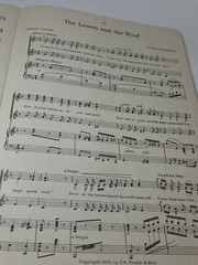 Girl&rsquo;s Glee Club Antique Sheet Music Song Book 1910&rsquo;s J.S. Fearis Female Voices