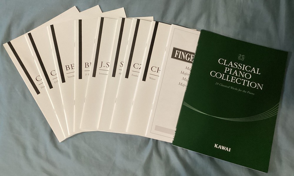 10 New Kawai Piano Sheet Music Books