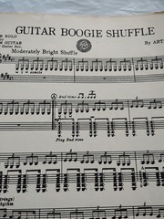 Vtg Suite Guitar Boogie Shuffle Guitar Solo Piano Sheet Music Rare Solos